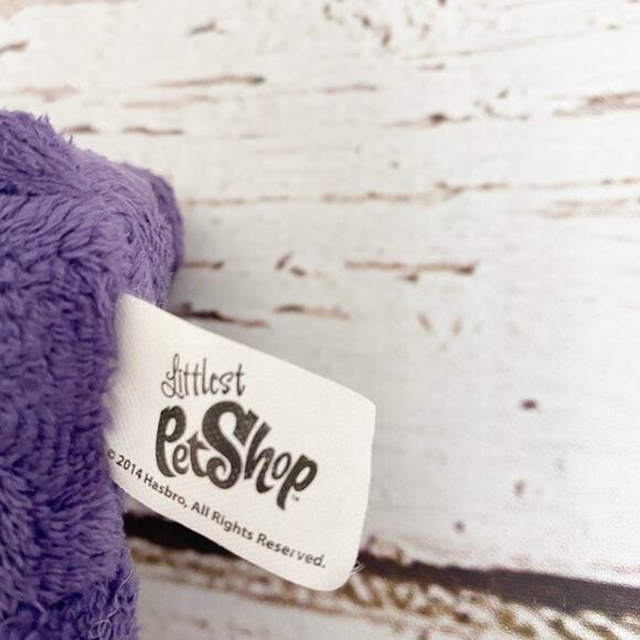 LITTLEST PET SHOP Mini Penny Ling Purple Panda Plush 6” - Picture 3 of 3